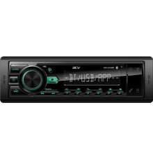 ACV AVS-401UBG (1din/База 36мм/зеленая/Bluetooth/USB/TYPE-C/AUX/SD/FM/4*50)