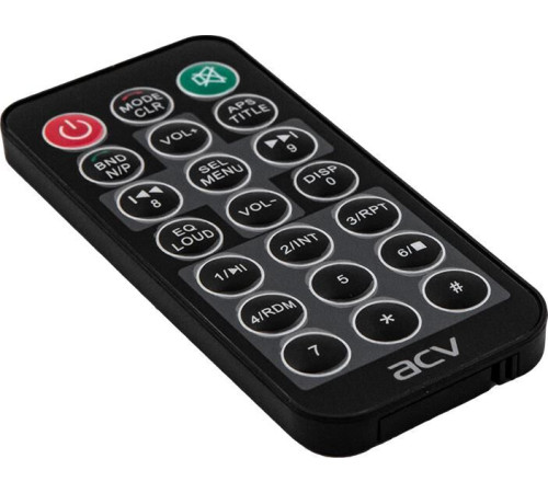 ACV AVS-601UBM (1din/мультицвет/BT/2 USB/AUX/SD/FM/3RCA/SUB/5 зон подсветки/4*50)