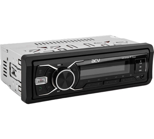 ACV AVS-601UBM (1din/мультицвет/BT/2 USB/AUX/SD/FM/3RCA/SUB/5 зон подсветки/4*50)