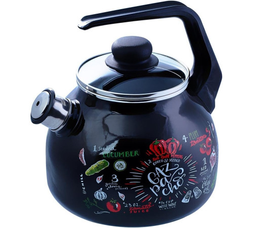 Чайник APPETITE 4с209я Gazpacho эмал 3,0л со свистком