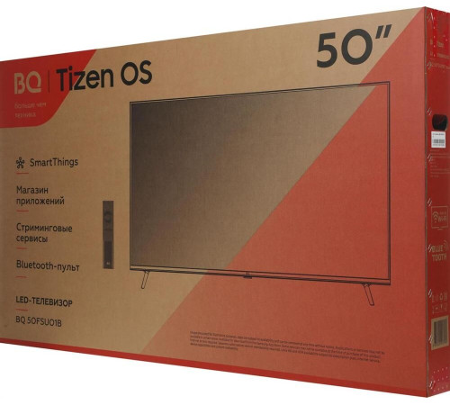 BQ 50FSU01B UHD SMART TV Tizen OS безрамочный