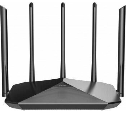 DIGMA Роутер беспроводной DWR-AX1501 AX1500 10/100/1000BASE-TX черный