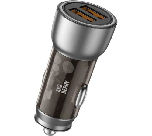 AKSBERRY (6900293350018) X100 2USB 3.1A, черный