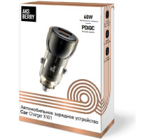 AKSBERRY (6900286350018) X101 TYPE-C(30w)+USB-A(30W), черный