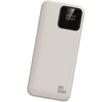 AKSBERRY (6900286030019) E200 Boosti быстрая зарядка PD22.5W/QC22.5W с дисплеем 20000 mAh, белый