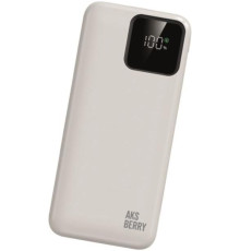 AKSBERRY (6900286030019) E200 Boosti быстрая зарядка PD22.5W/QC22.5W с дисплеем 20000 mAh, белый