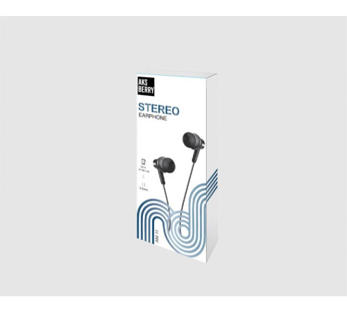 AKSBERRY (6900289270016) АM11 с микрофоном, черный