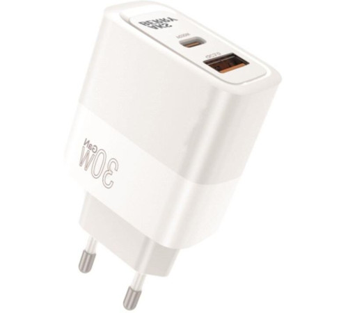 AKSBERRY (6900286960019) T46 30W PD + QC3.0, белый