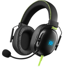 DEFENDER (64552) Toxic черный, 7.1, LED, провод 2 м