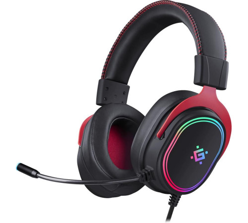 DEFENDER (64584) Vapor черный, 7.1, RGB, провод 2.2 м