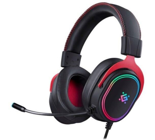 DEFENDER (64584) Vapor черный, 7.1, RGB, провод 2.2 м