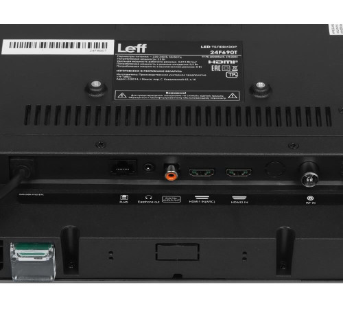 LEFF 24F690T FHD SMART TV Салют