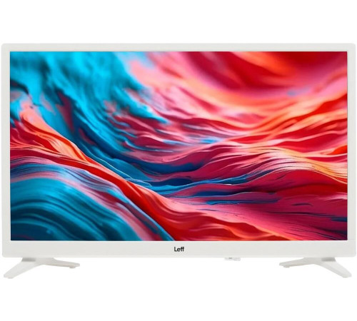 LEFF 24F691T FHD SMART TV Салют белый