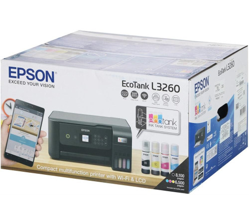 EPSON L3260 Black (C11CJ66507/C11CJ66414)