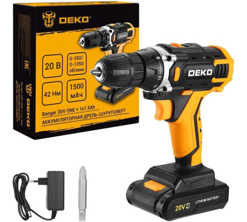 DEKO Banger 20V ONE +, 20В, 1x1.5Ач 083-1042