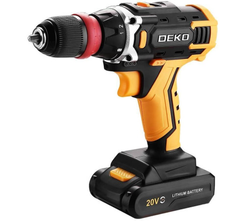 DEKO DKCD20FU-Li со съемным патроном, 1x1.5Ач 063-4176