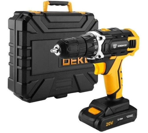 DEKO DKCD20FU-Li со съемным патроном, 1x1.5Ач 063-4176