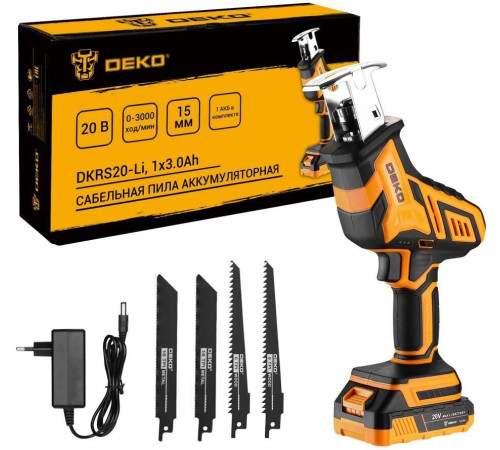DEKO DKRS20-Li, 20В, 1x3.0Ач 083-1059