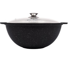 KUKMARA Кмт37а а/пр литой 3,5л д/плова стекл/кр Темный мрамор