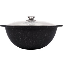 KUKMARA Кмт37а а/пр литой 3,5л д/плова стекл/кр Темный мрамор