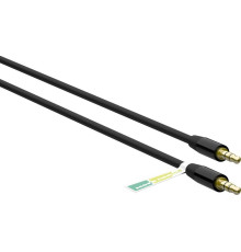 MORE CHOICE (4627151195728) 3.5mm 1.2м UK13 Black