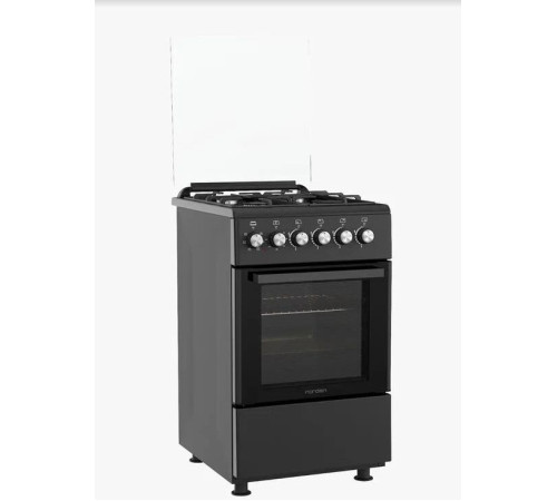 Плита газоэлектрическая NORDEN FF5405GAZD Черный матовый