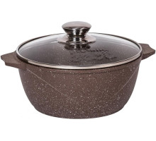 МЕЧТА 44806 Гранит brown 4л со стеклянная крышка