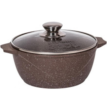 МЕЧТА 44806 Гранит brown 4л со стеклянная крышка
