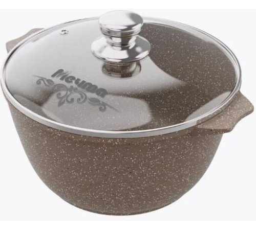 МЕЧТА 45806 Гранит brown 5,0л со стеклянная крышка