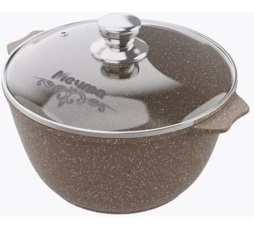 МЕЧТА 46806 Гранит brown 6,0л со стеклянная крышка