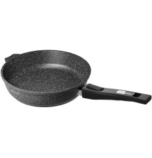 МЕЧТА 026802И Гранит black Induction Pro 26см съемная ручка