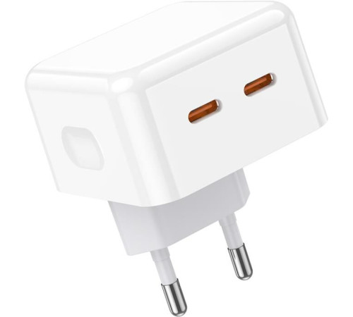 BOROFONE (6941991101113) BA76A 2Type-C 3.0A PD 35W , White