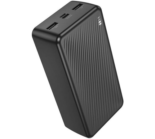 BOROFONE (6941991116438) BJ55B 30000mAh 2USB 2A LED-индикатор , Black