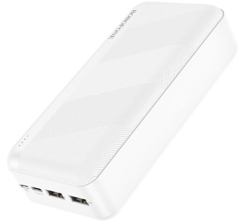 BOROFONE (6941991116469) BJ57B 30000mAh 2USB 2.4A 22,5W+PD 20W , White