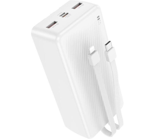 BOROFONE (6941991116469) BJ57B 30000mAh 2USB 2.4A 22,5W+PD 20W , White