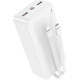 BOROFONE (6941991116469) BJ57B 30000mAh 2USB 2.4A 22,5W+PD 20W , White