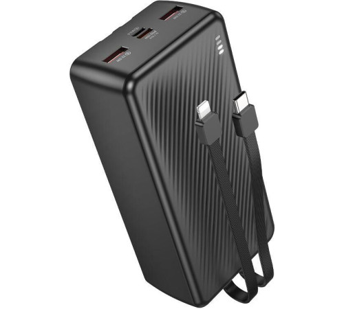 BOROFONE (6941991116469) BJ57B 30000mAh 2USB 2.4A 22,5W+PD 20W , черный