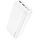 BOROFONE (6941991116469) BJ57B 30000mAh 2USB 2.4A 22,5W+PD 20W , White