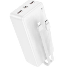 BOROFONE (6941991116476) BJ57B 30000mAh 2USB 2.4A 22,5W+PD 20W , белый