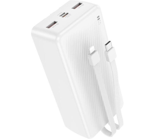 BOROFONE (6941991116476) BJ57B 30000mAh 2USB 2.4A 22,5W+PD 20W , белый