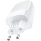 HOCO (6931474769824) C100Aaa 1USB+1Type-C 3.0A QC3.0 PD 20W , White