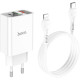 HOCO (6931474769824) C100Aaa 1USB+1Type-C 3.0A QC3.0 PD 20W , White