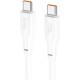 HOCO (6931474790736) X93aa 240W USB 5.0A PD 240W для Type-C Type-C , 1м - белый