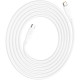 HOCO (6931474790736) X93aa 240W USB 5.0A PD 240W для Type-C Type-C , 1м - белый