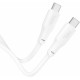HOCO (6931474790736) X93aa 240W USB 5.0A PD 240W для Type-C Type-C , 1м - белый