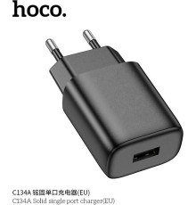 HOCO (6942007621298) C134A 1USB 2.4A H , Black