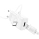 HOCO (6942007621304) C134A 1USB 2.4A , White