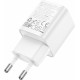 СЗУ HOCO (6942007630276) C147A 1USB+1Type-C 3.0A PD 20W+QC3.0 , White