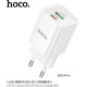 HOCO (6942007630337) C149A СЗУ 1USB+1Type-C 3.0A PD 30W+QC3.0 , White