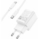 HOCO (6942007630337) C149A СЗУ 1USB+1Type-C 3.0A PD 30W+QC3.0 , White
